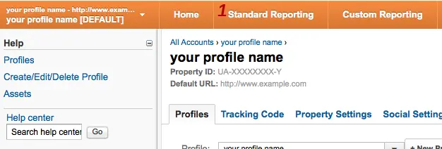 After profile switching.